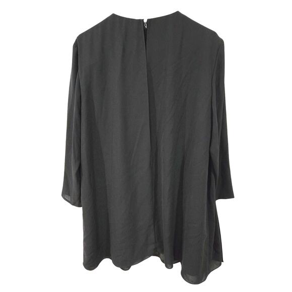 Patra Sz 16 Black Embellished Diamond Layered Dress - Picture 4 of 8